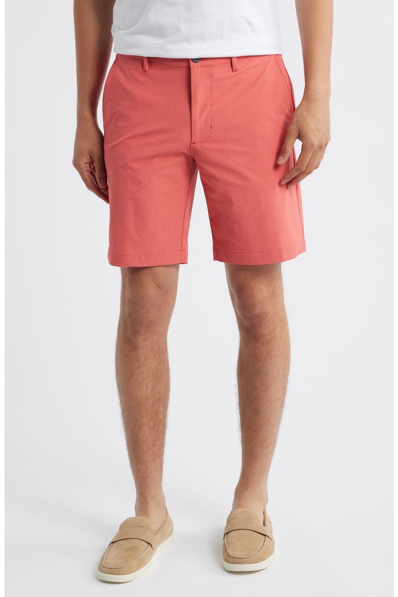 Chip Shot IslandZone® 9-Inch Golf Shorts, Main, color, RED GINGER