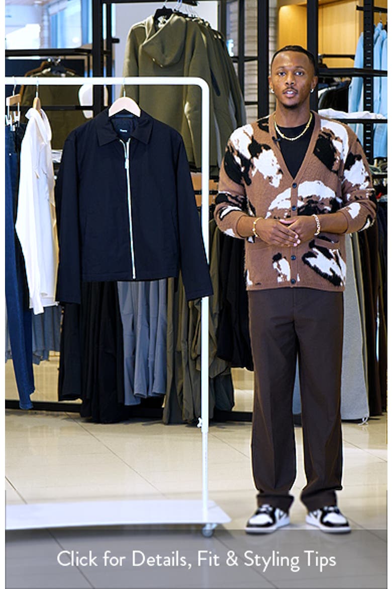 Cotton Twill Zip Cuff Bomber Jacket video