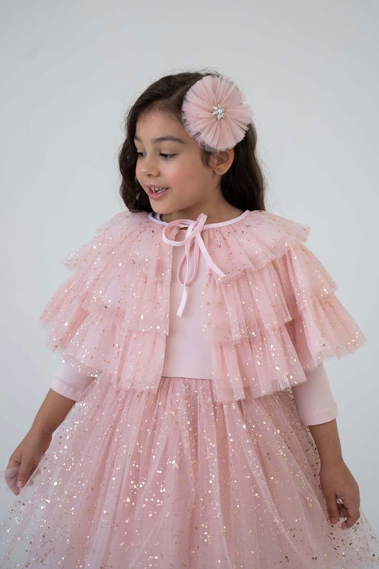 Sparkle Tulle Dress Set, Alternate, color, Pink Sparkle