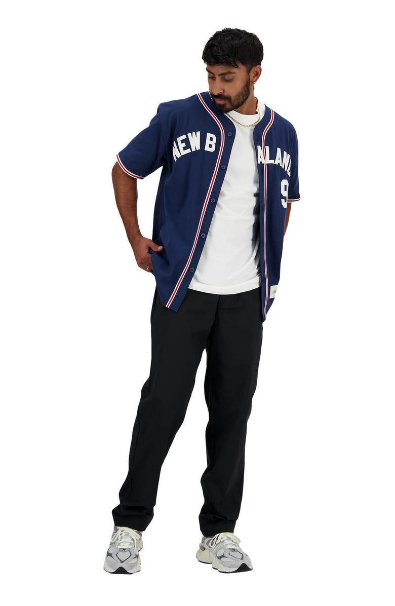 New Balance Twill Straight Leg Pants, Alternate, color, 