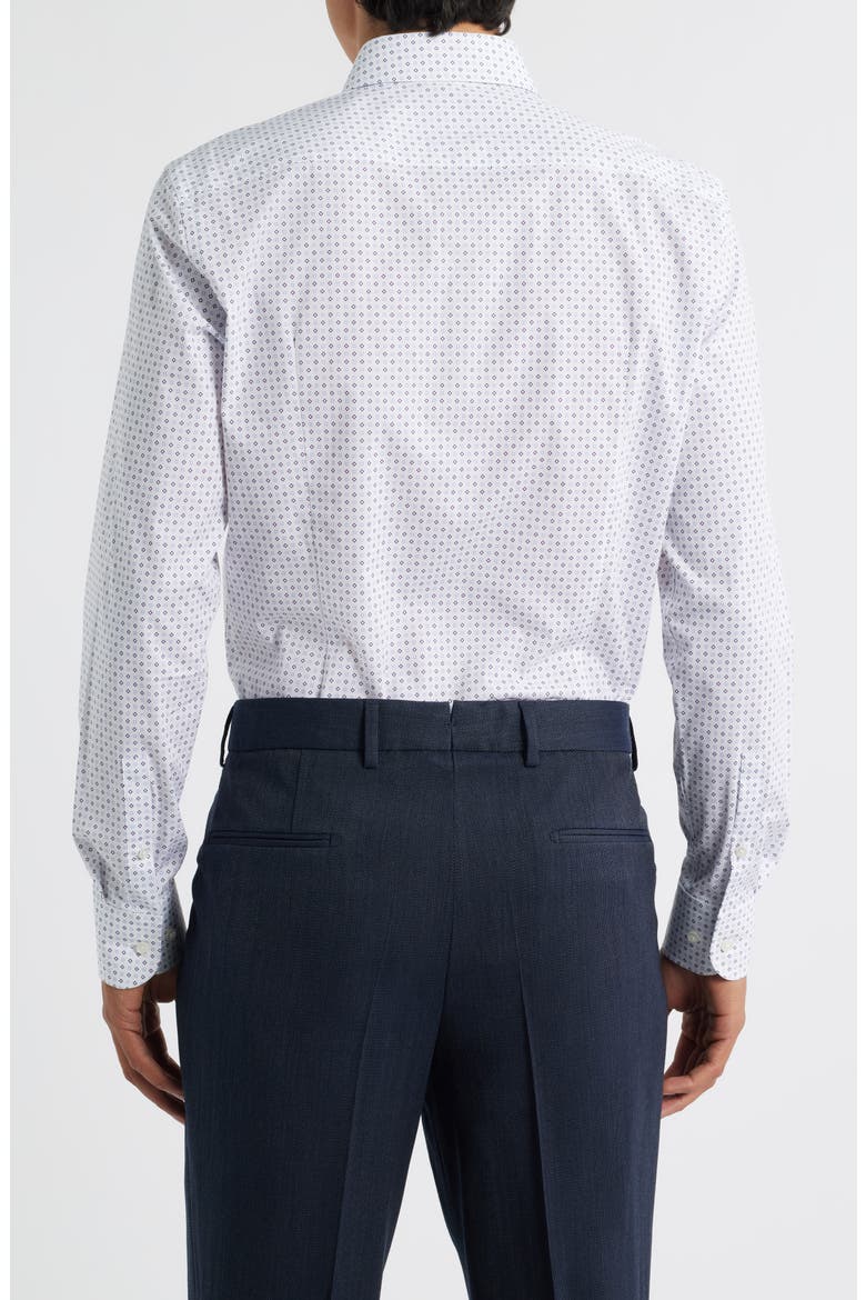 Hank Kent Stretch Cotton Dresss Shirt, Alternate, color, LT PAST/BU