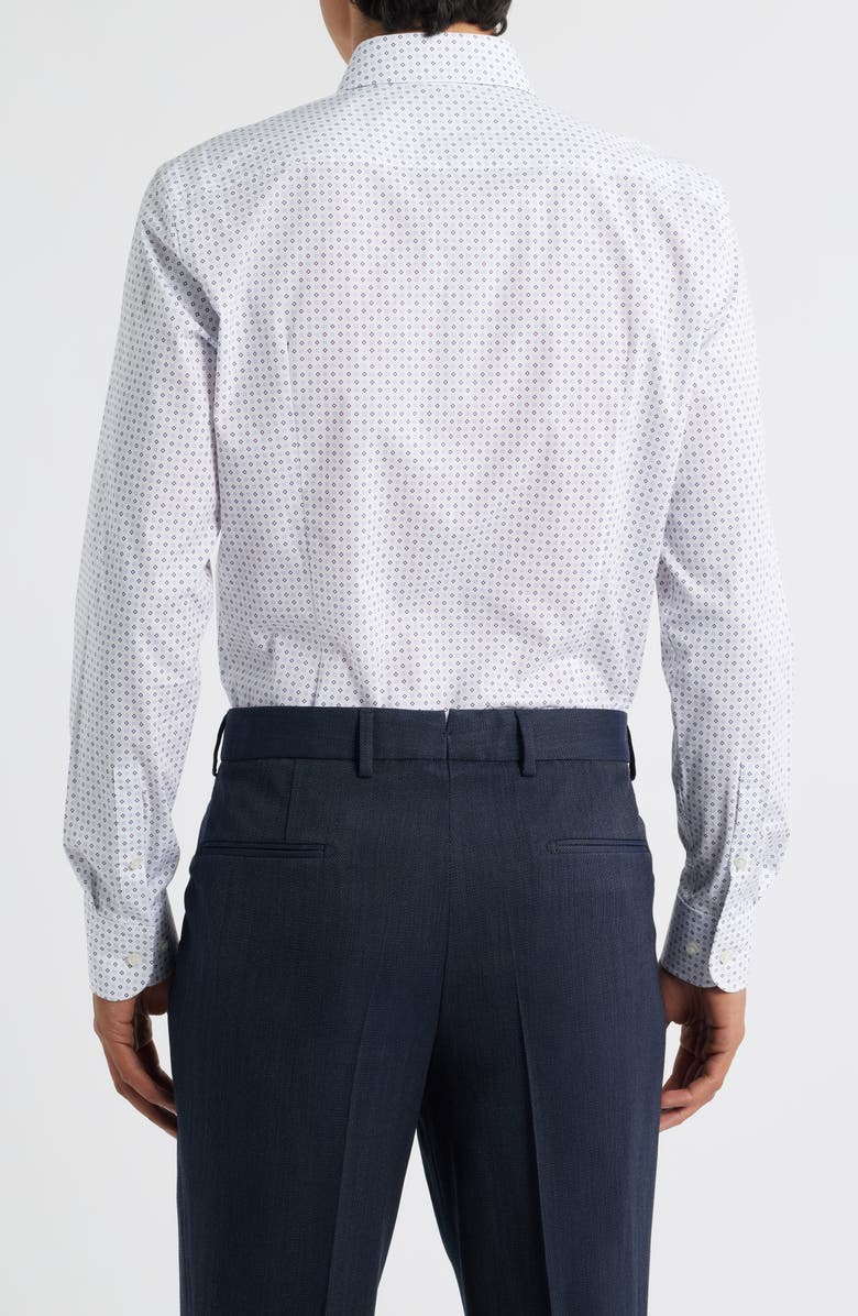 BOSS Hank Kent Stretch Cotton Dresss Shirt, Alternate, color, Light/ Pastel Blue