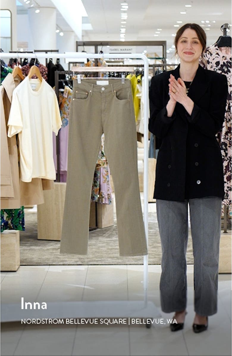 The Insider Hover Mid Rise Bootcut Jeans, sales video thumbnail