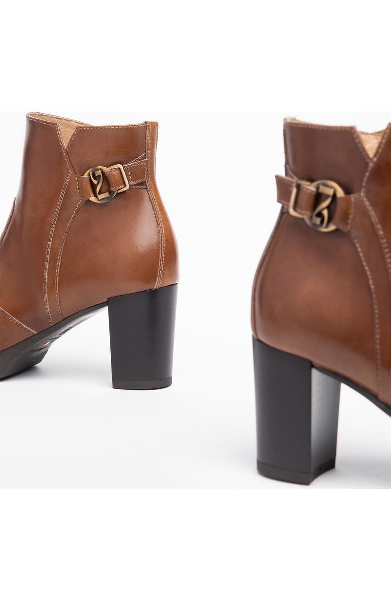 NeroGiardini Platform Bootie, Alternate, color, Cognac