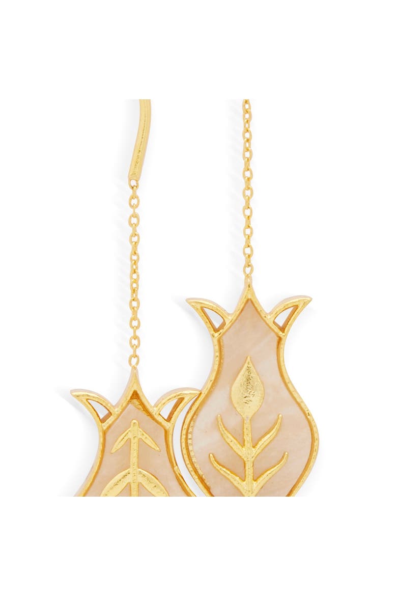 HAMSA EARRINGS, Alternate, color, Gold Plated
