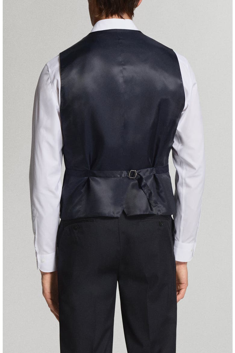 Slim Fit Suit Vest, Alternate, color, NAVY