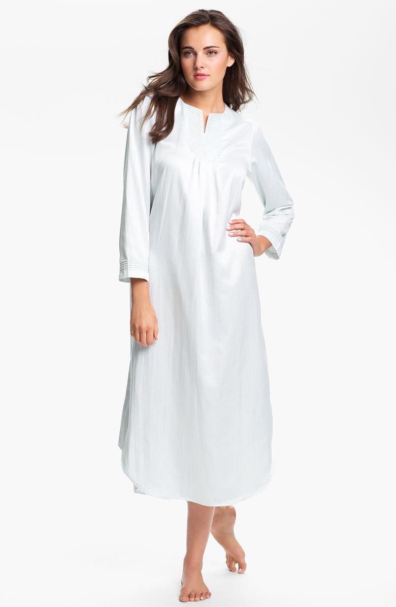 Carole Hochman Designs 'Cozy Back Satin' Nightgown, Main, color, 