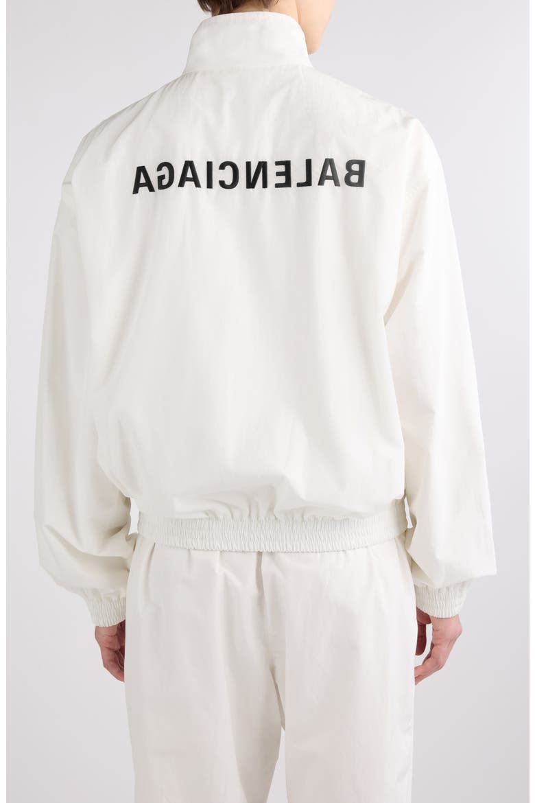 Mirror Logo Track Jacket, Alternate, color, 9000 WHITE
