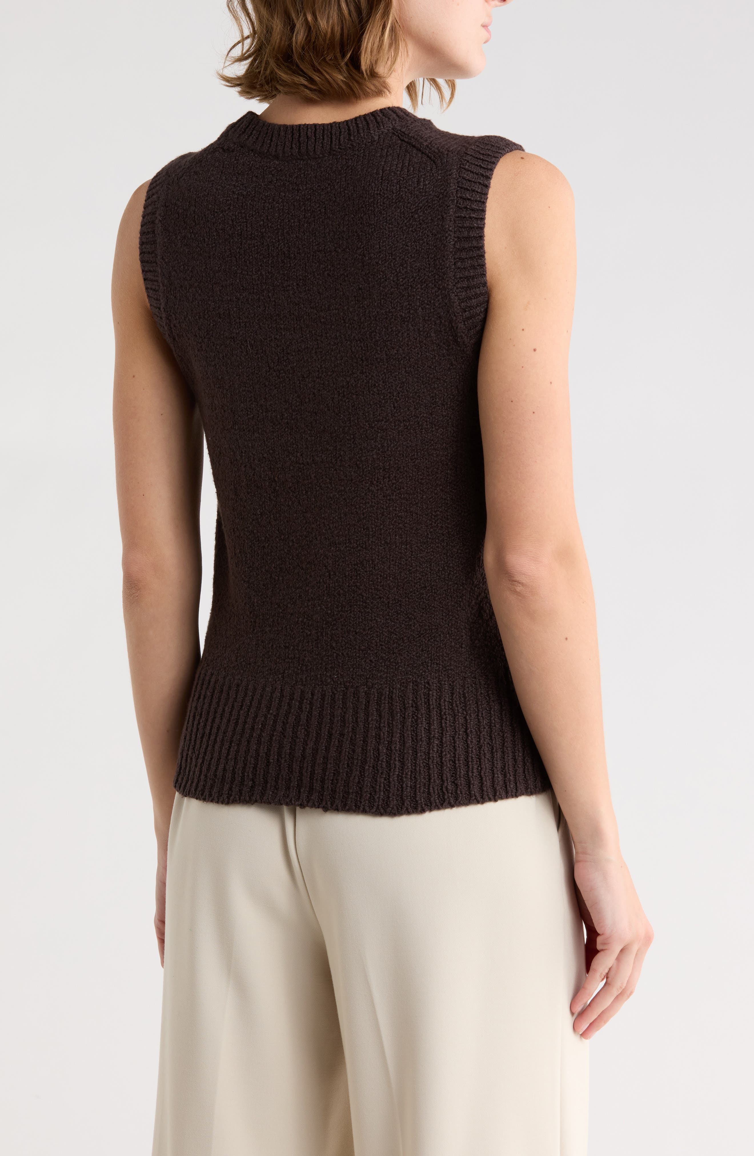 Boucle Shell Sweater - image 4