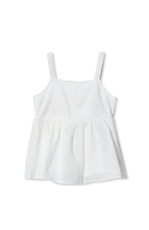 Girls Woven Tank Top