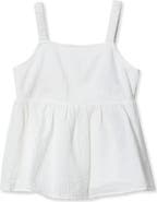 Lands' End Girls Woven Tank Top