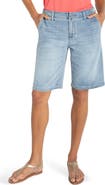 Liverpool Los Angeles Relaxed High Waist Denim Shorts