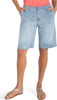 Liverpool Los Angeles Relaxed High Waist Denim Shorts