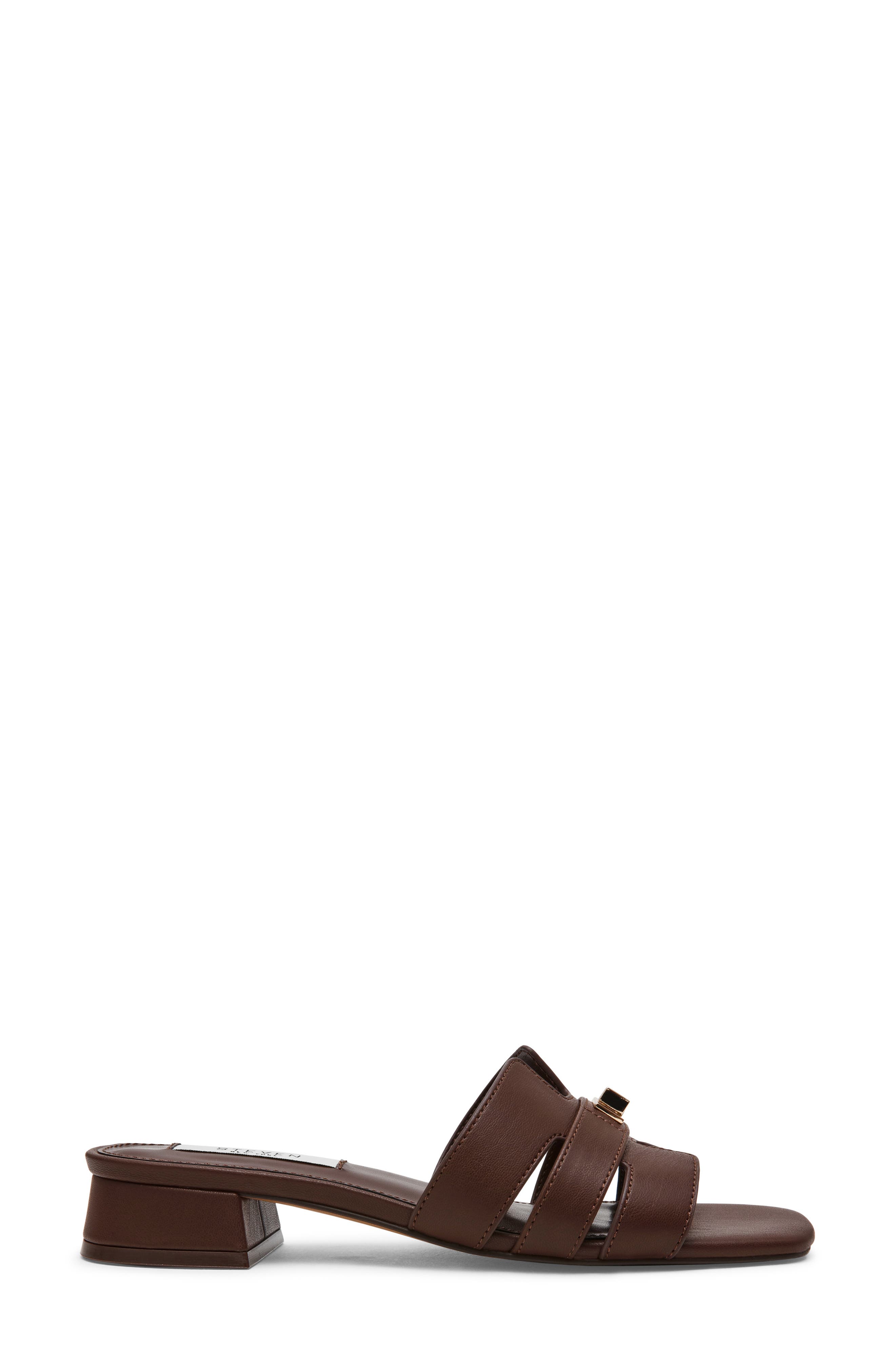 Laurin Slide Sandal, Alternate, color, BROWN