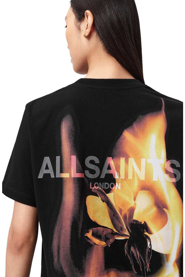 Blaze Cotton Graphic T-Shirt, Alternate, color, BLACK