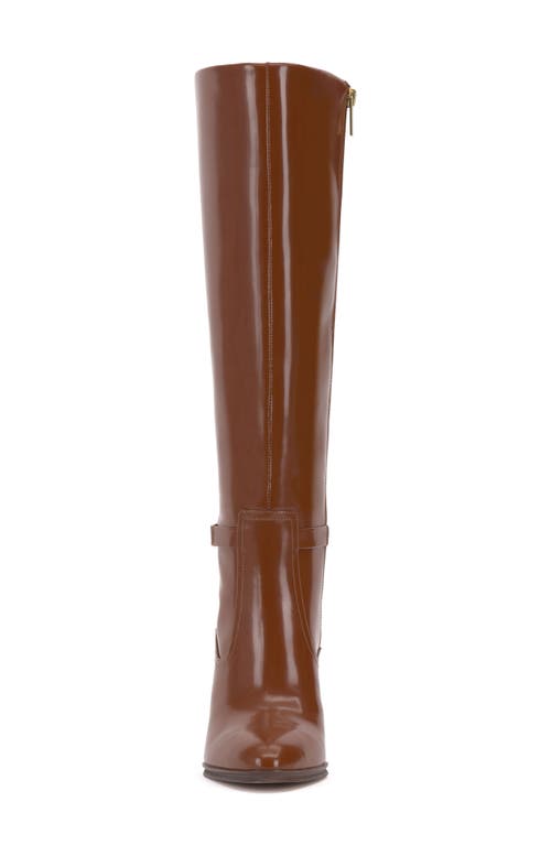 Vince Camuto Vcskylie Womens Zipper Man Made Over-the-knee Boots In Whiskey