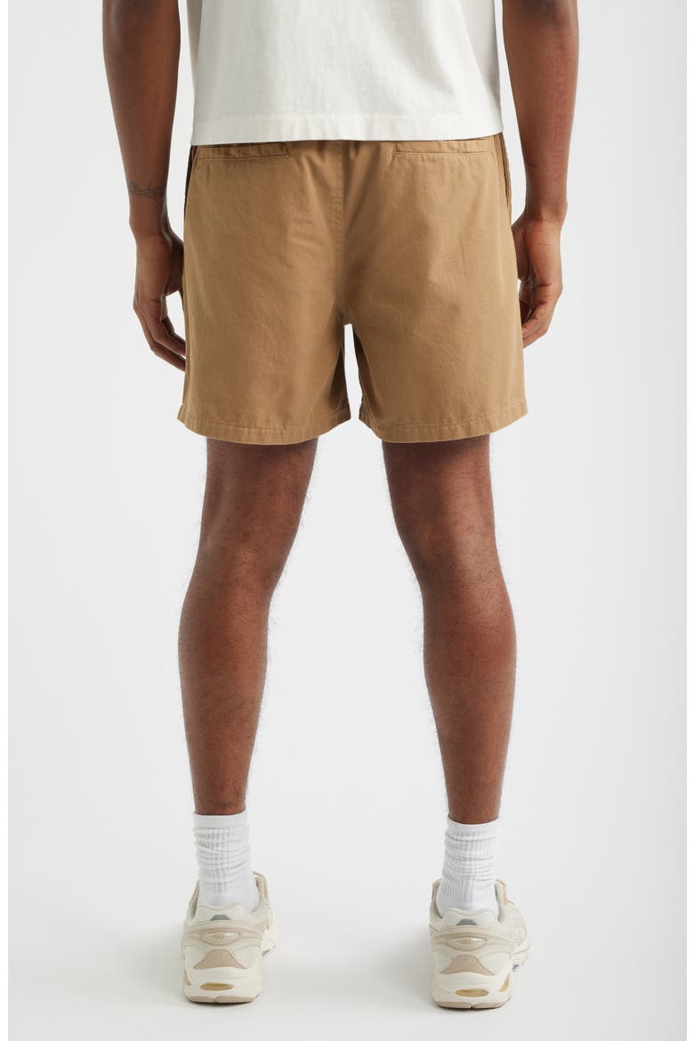 Leisure Cotton Twill Shorts, Alternate, color, TAN