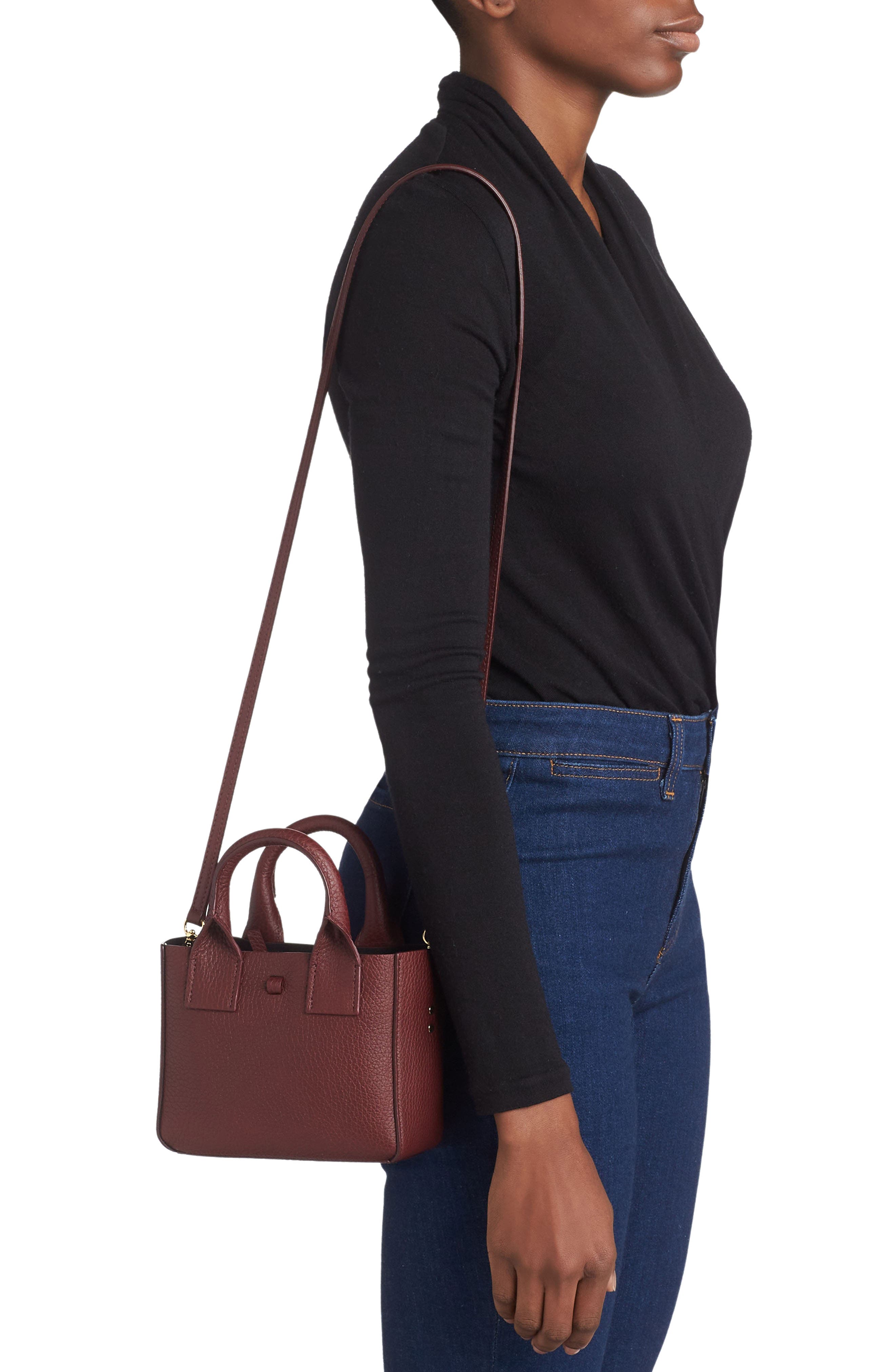 Yvonne Koné Mini Filippo Leather Tote, Alternate, color, 