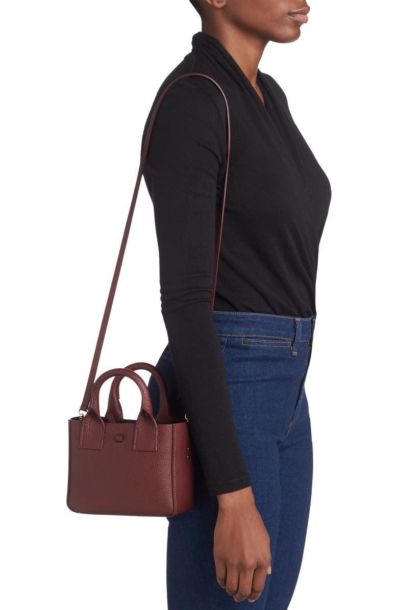 Yvonne Koné Mini Filippo Leather Tote, Alternate, color,