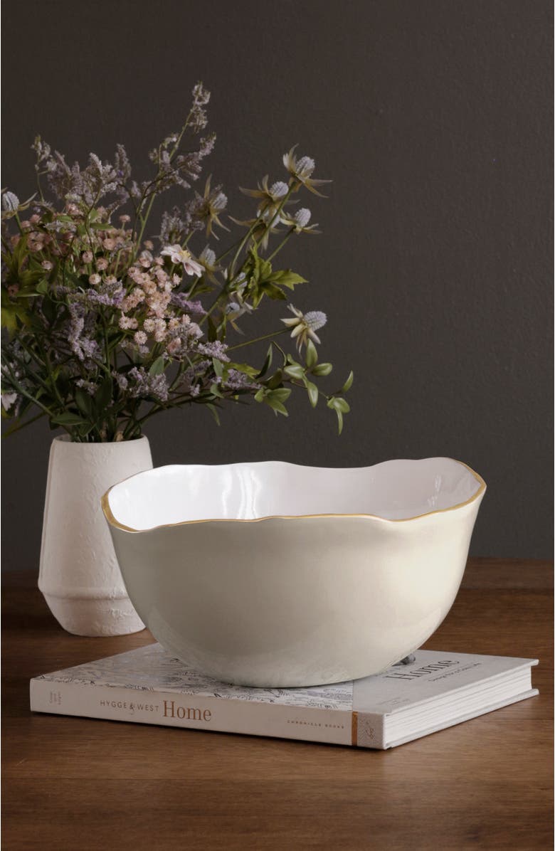 BEATRIZ BALL Collection ENCANTO Osaka Large Bowl, Alternate, color, Cream And White
