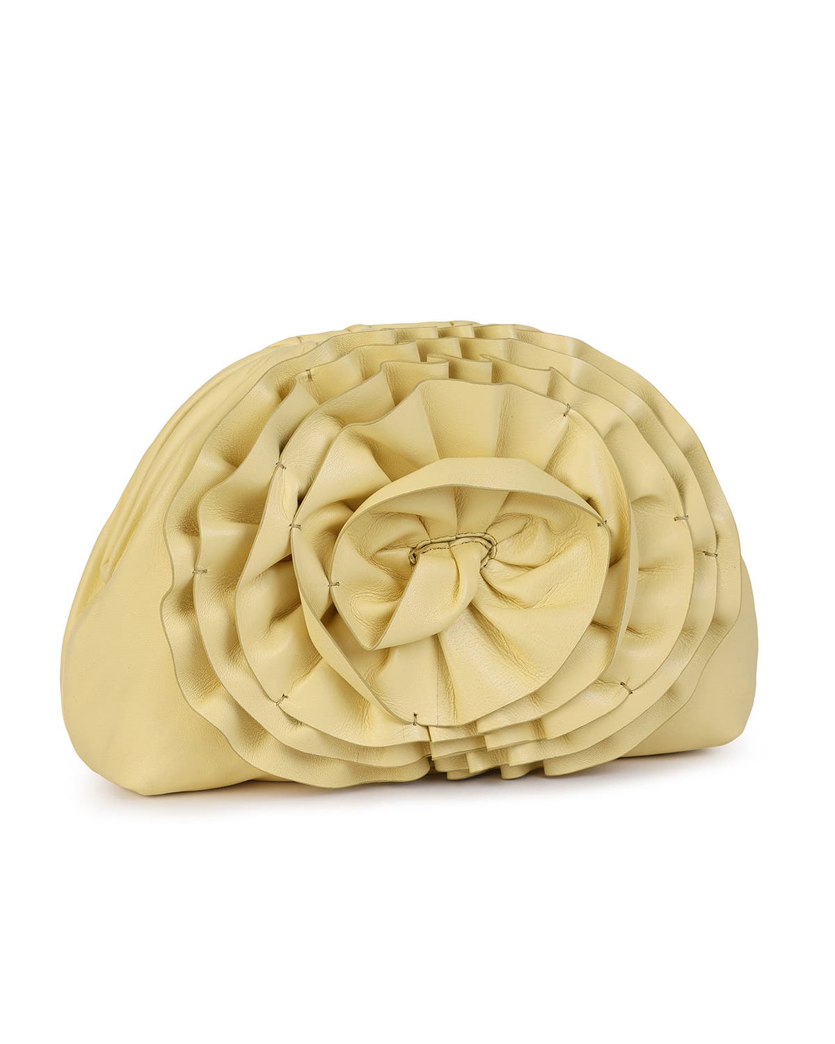 Aya Frame Clutch, Alternate, color, YELLOW
