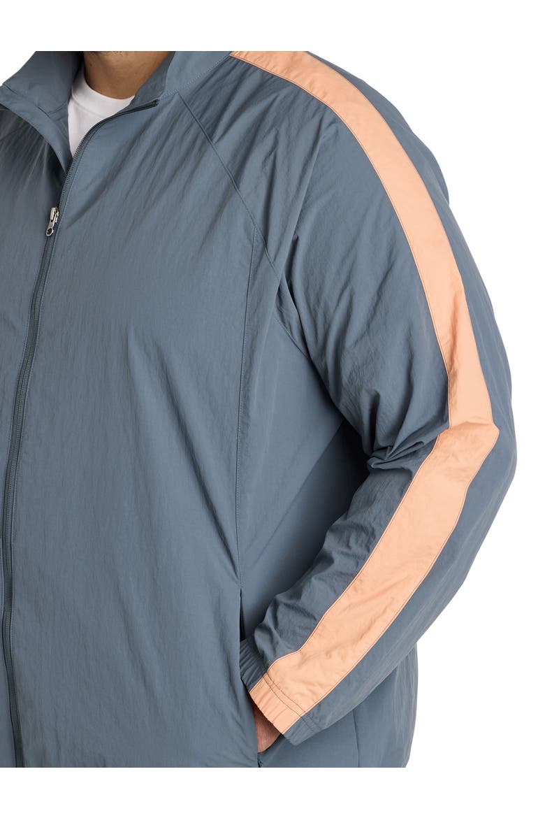 Big & Tall Athletic Jacket, Alternate, color, DARK SLATE