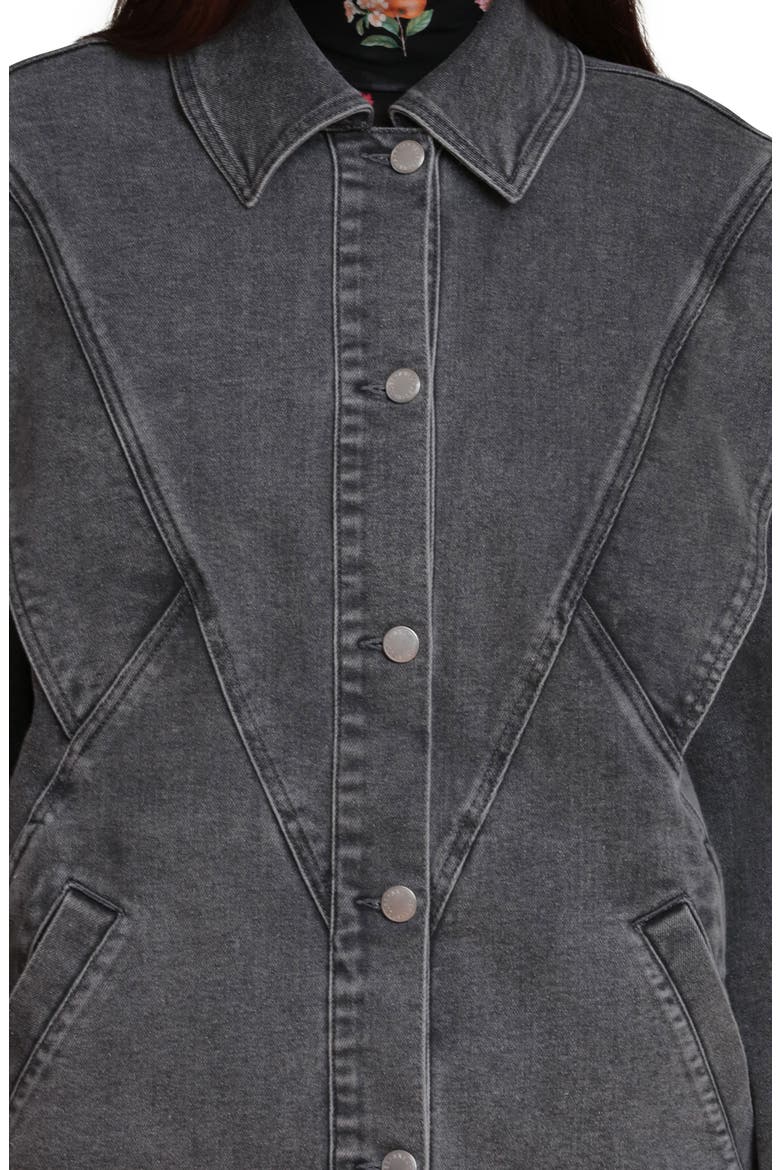 Oversize Seamed Jacket, Alternate, color, GREY WASH