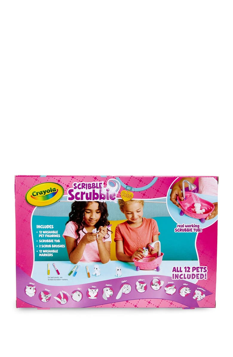 CRAYOLA Scribble Scrubbie Pet Mega Set, Alternate, color, 