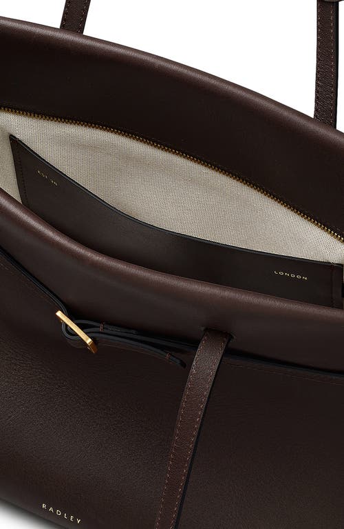 Radley The Christina Large Ziptop Shoulder Bag In Brown