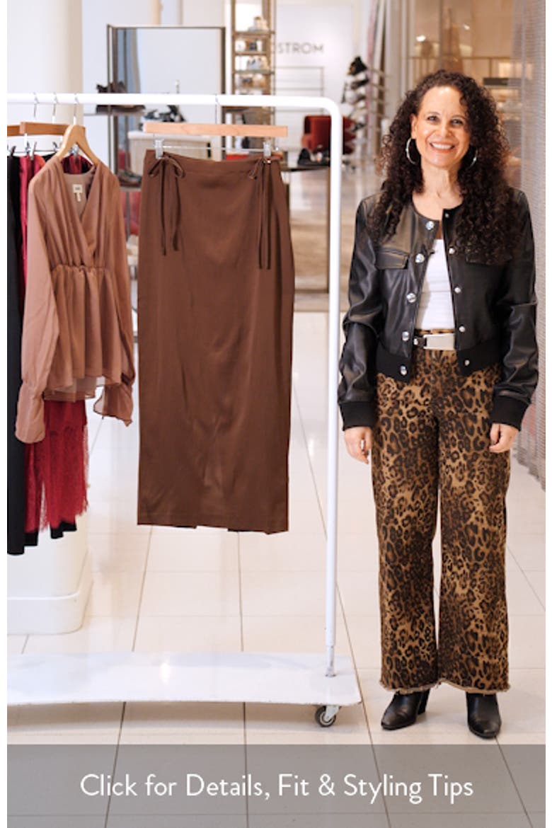 Rosetto Column Maxi Skirt video