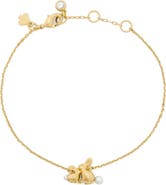 Kate Spade New York bunny bracelet
