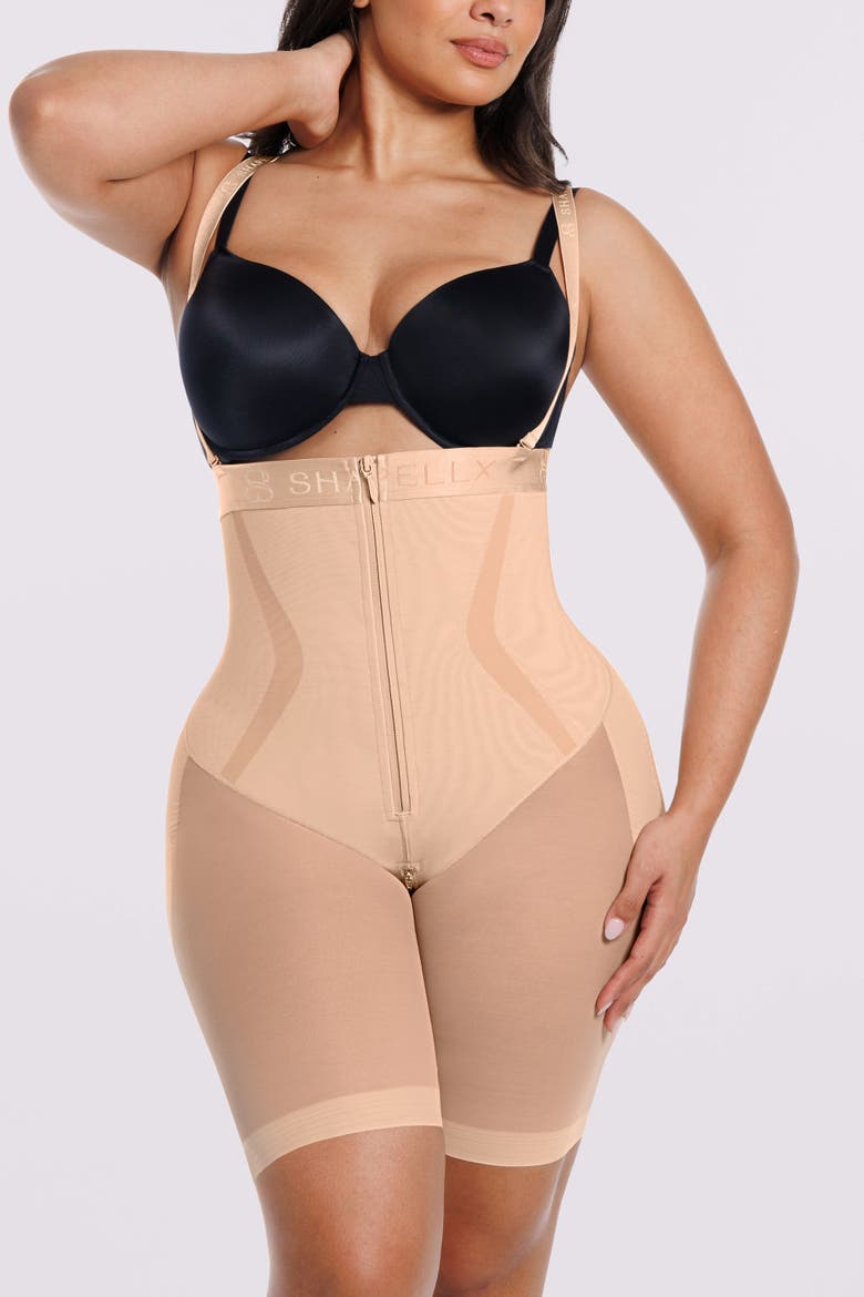 Curve Code Airy Comfy Smoothing Short, Main, color, Beige