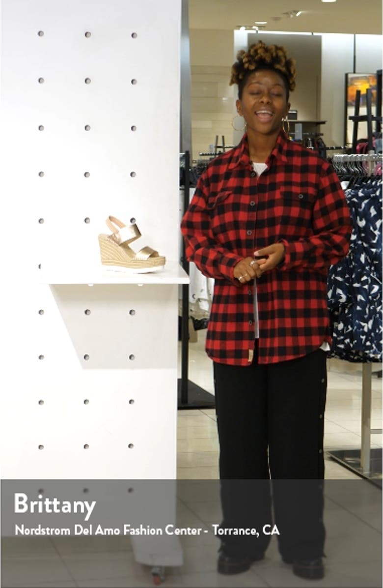 Olivia Espadrille Wedge Sandal, sales video thumbnail