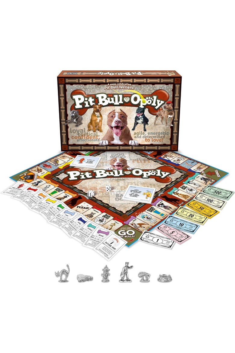 Pitb Pit Bullopoly Board Games, Alternate, color, Multicolored