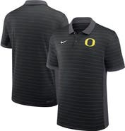 Nike Men's Nike Black Oregon Ducks 2026 Early Season Coaches Sideline Victory Stripe Dri-FIT Polo