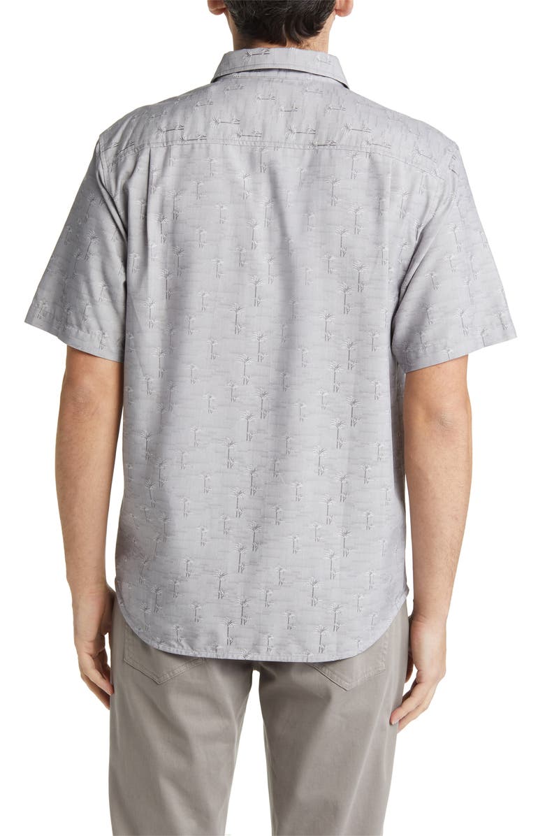 Tommy Bahama Mojito Bay Palm Row Coolmax<sup>®</sup> Short Sleeve Button-Up Shirt, Alternate, color, 