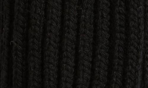 Cole Haan Chunky Knit Scarf In Black