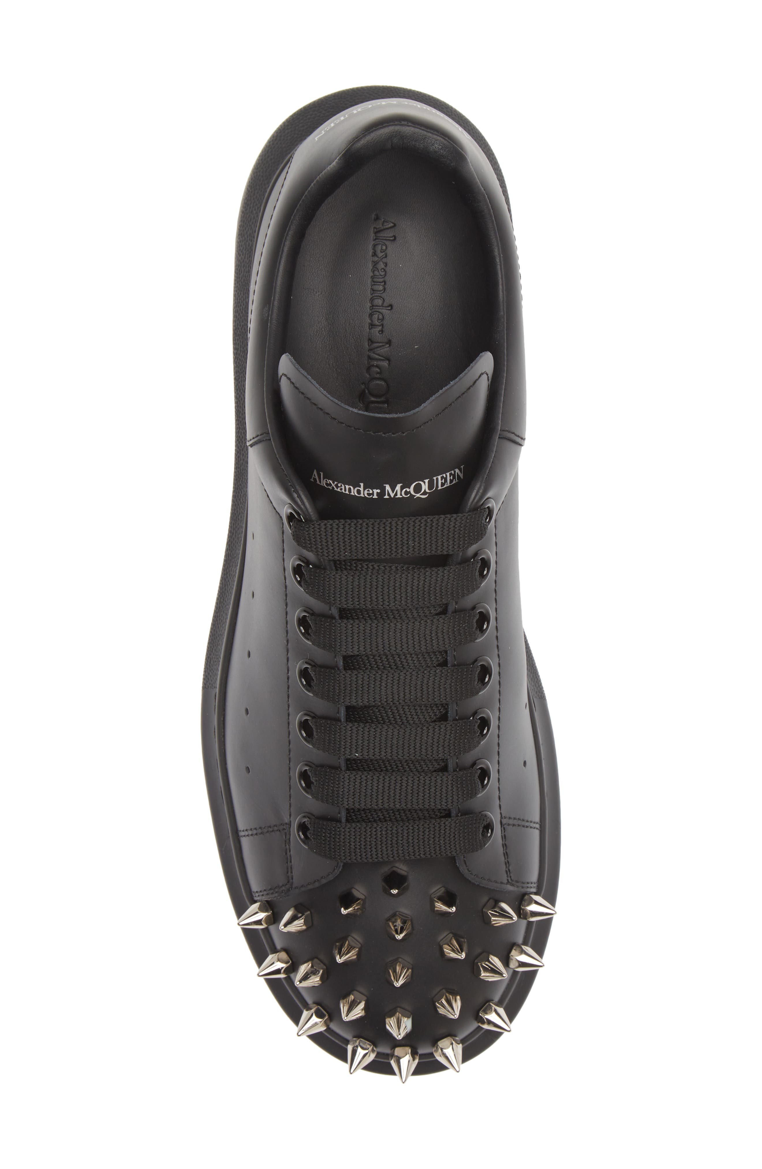 McQueen Oversized Punk Stud Sneaker, Alternate, color, 
