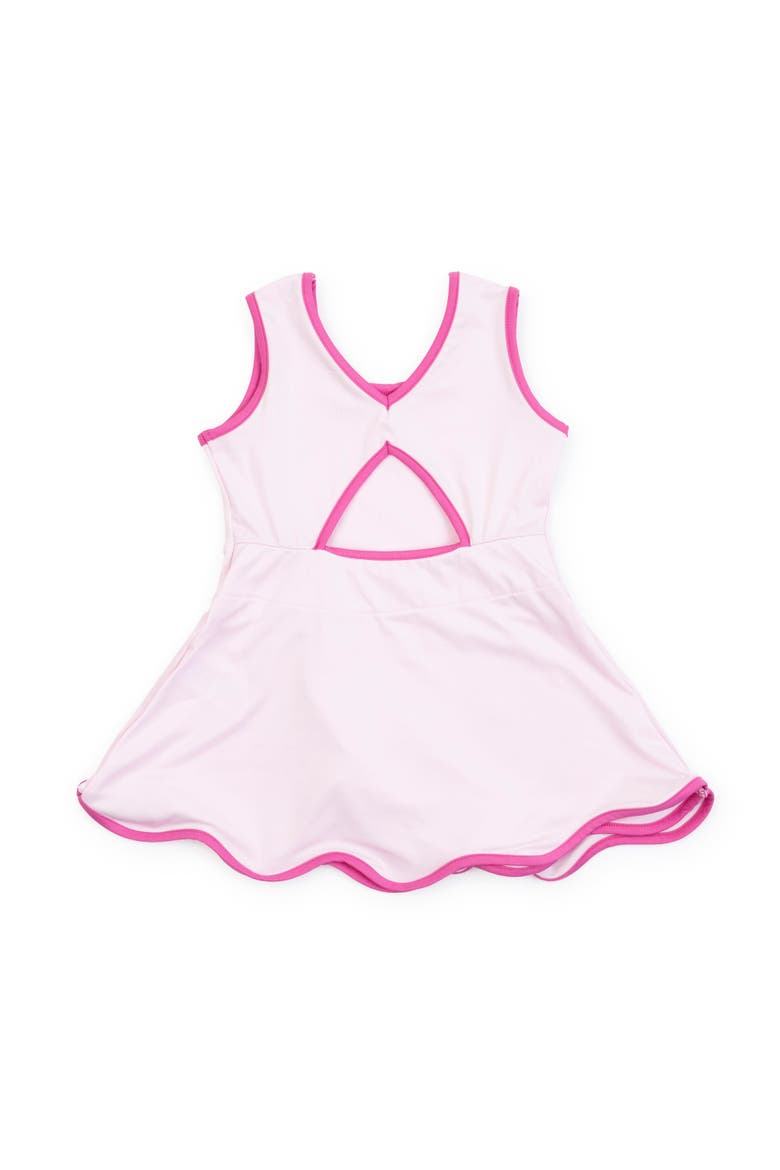 Taylor Girls' Performance Dress by LH Sport, Alternate, color, Cotton Candy Pink