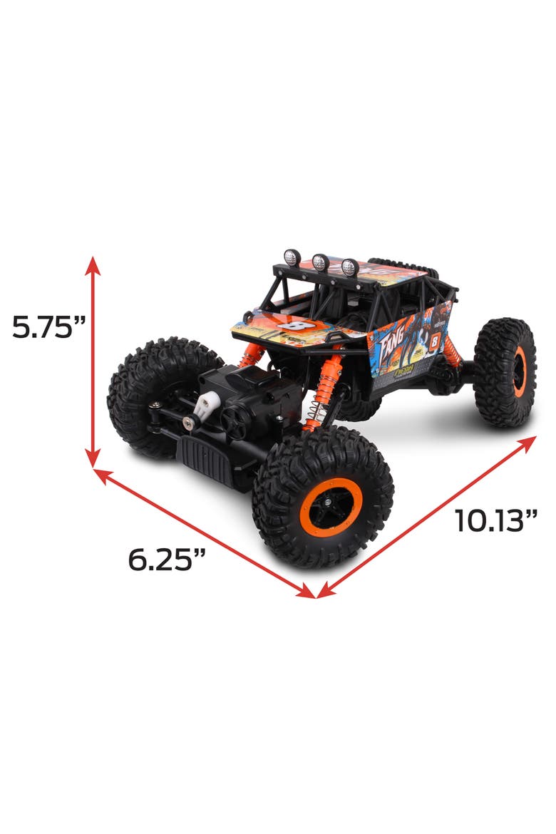 RC Rock Crawler Fang - 116 Scale Battery Operated Radio Control, Alternate, color, Multicolored
