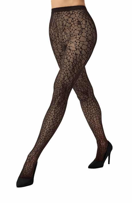 Wolford Reptile Net Tights