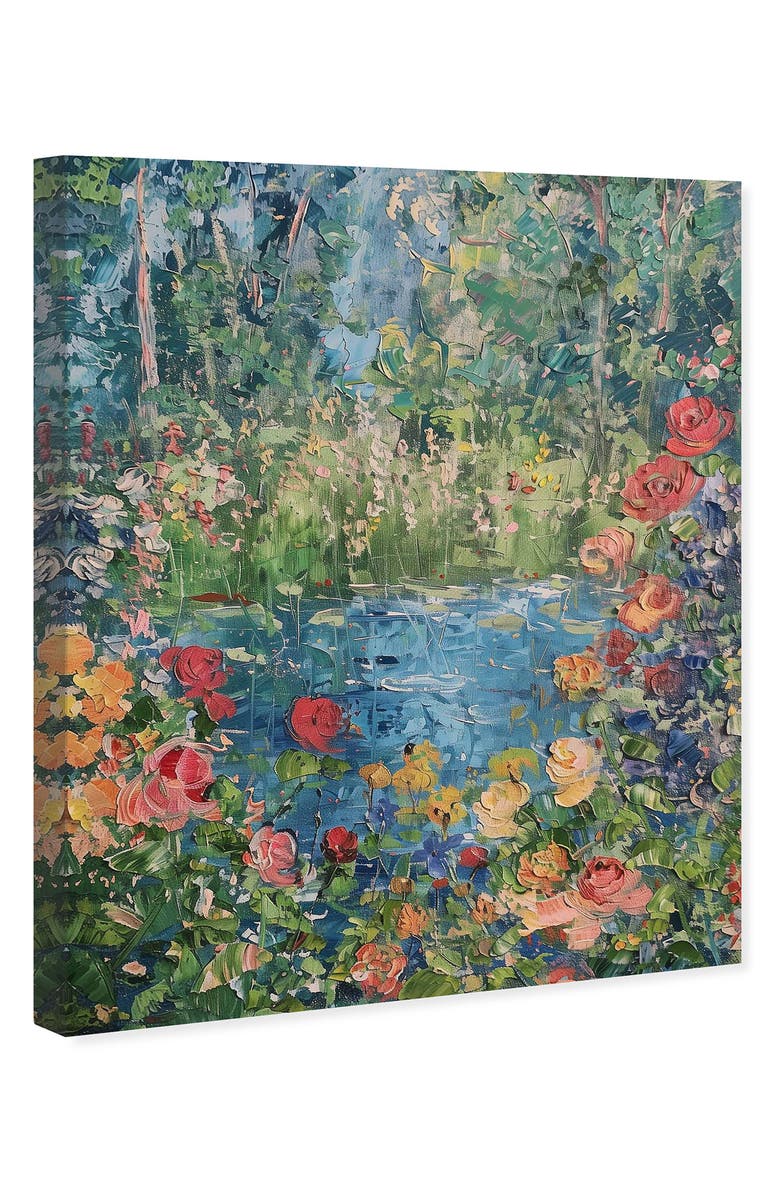 Wynwood Studio Serene Escape Canvas Wall Art, Alternate, color, Green