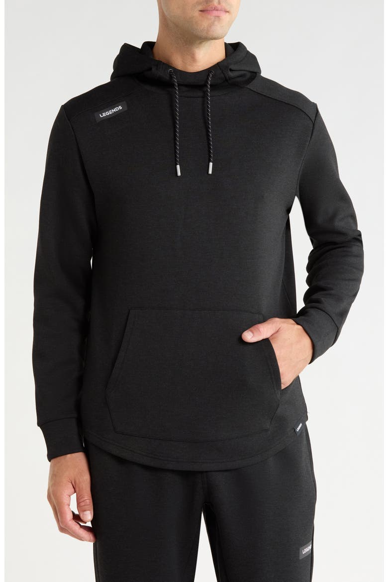 Hawthorne Tech Hoodie, Main, color, BLACK HEATHER