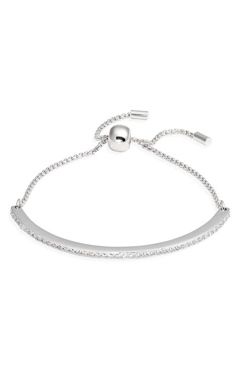 Cubic Zirconia Adjustable Tennis Bracelet