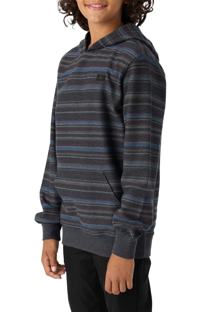 O'Neill Kids' Bavaro Stripe Pullover Hoodie, Alternate, color, 