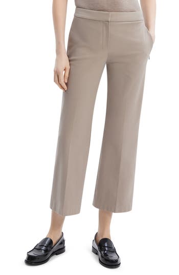 Theory Treeca Linen Pant In Cinder