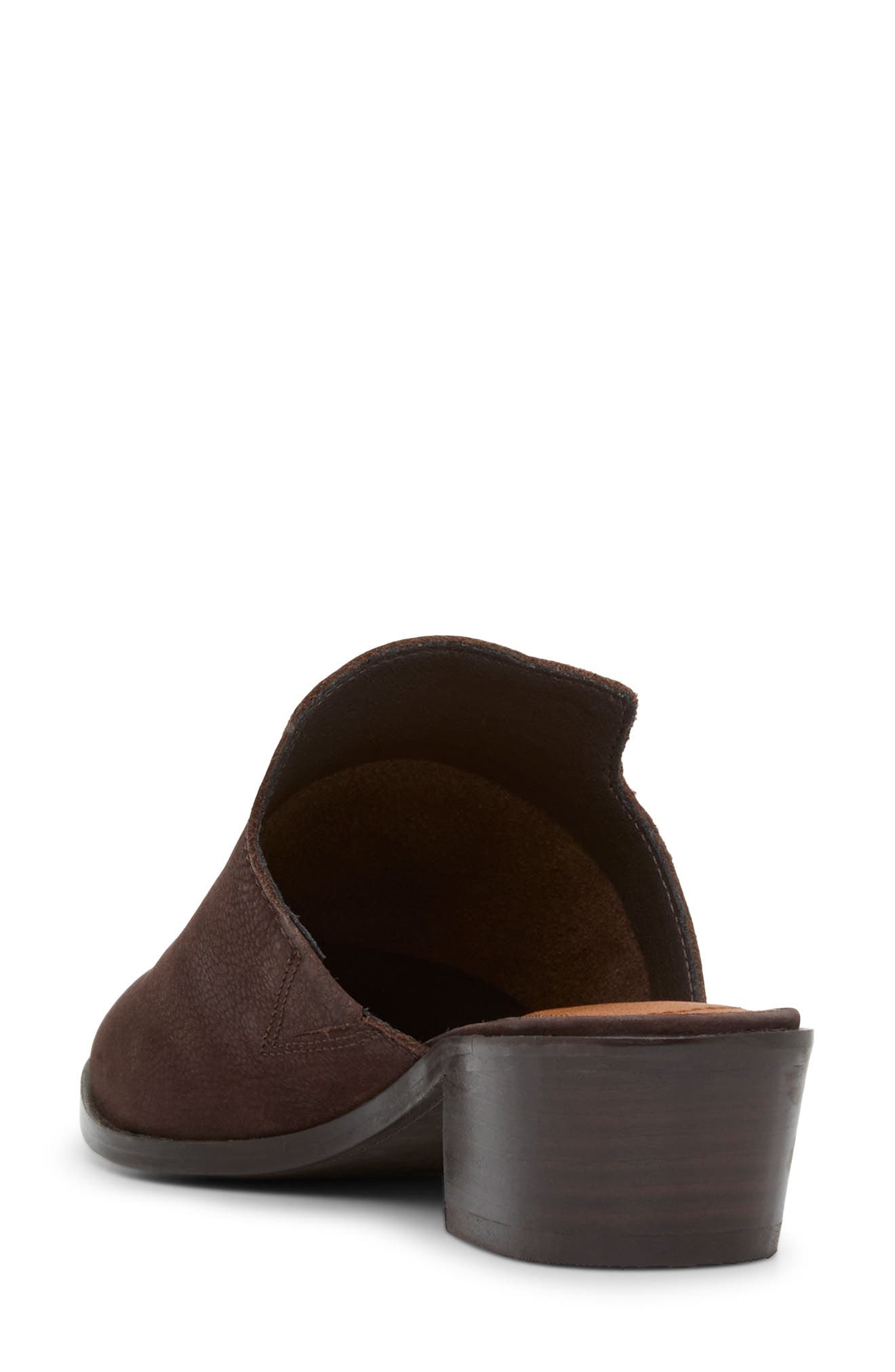 Myrila Mule, Alternate, color, CHOCOLATE
