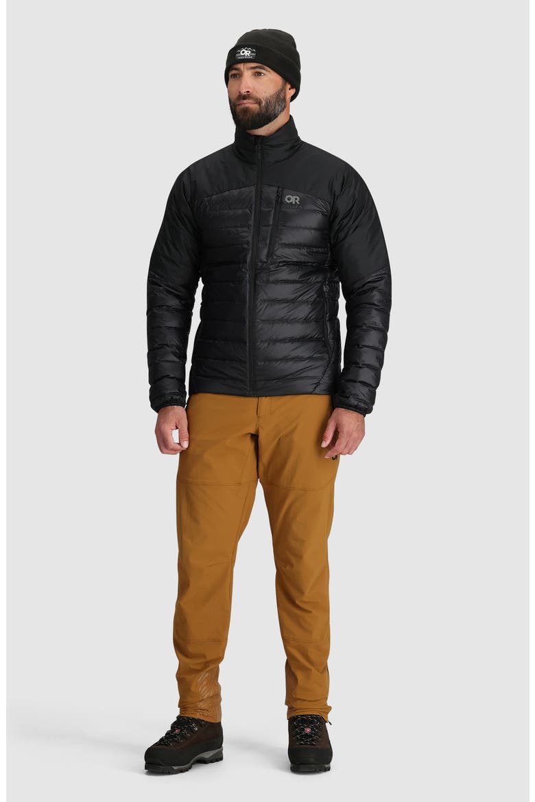 Helium 800 Fill Power Down Jacket, Alternate, color, BLACK