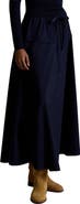 Polo Ralph Lauren Cotton Canvas A-Line Maxi Skirt