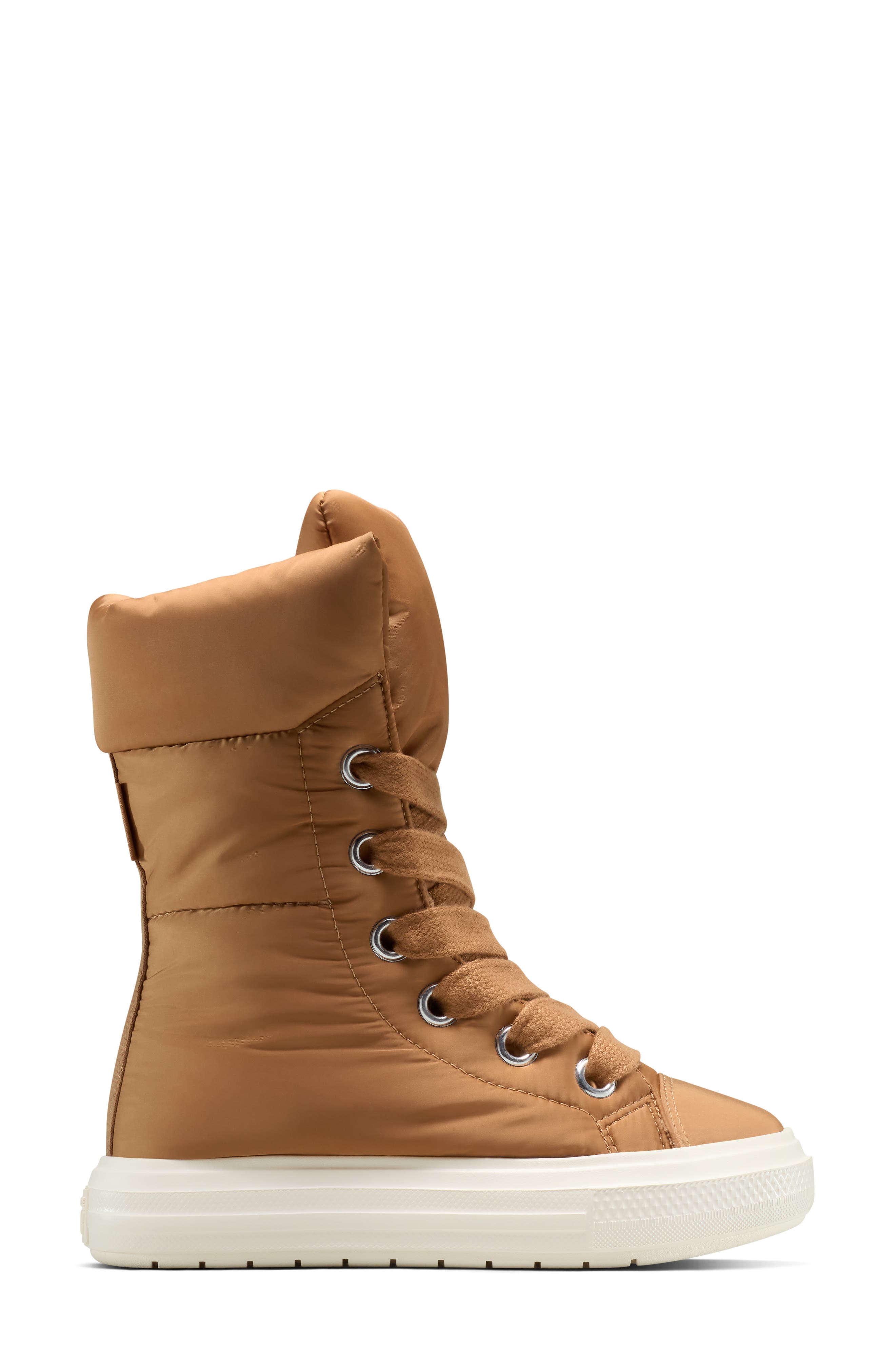 Converse Gender Inclusive Chuck Taylor All Star Elements Water Repellent Puffer Boot, Alternate, color, Incensed/ Egret/ Black